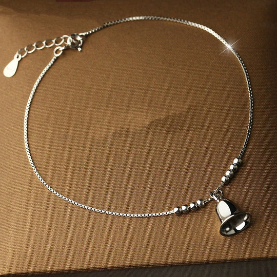 Summer cool wind bell foot chain for women