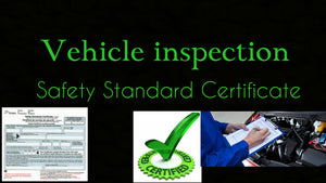 $69.99 Uber inspection - Safety Standards Certificate (booking)