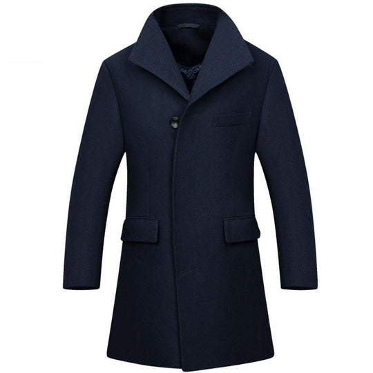 Vogue Anmi.New Man Long trench coat wool coat Winter peacoat Men's wool Coat mens overcoat men's coats male clothing,M-3XL, 1668