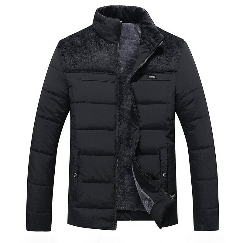 Winter Brand Men  Jacket Fur Hood With Cashmere Plus Size 4XL Winter Jacket High Quality Fashion Men's Coat Hot Sale