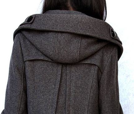 Women's Winter Coats Female Brand Korean Long Woolen Warm Overcoat Slim Femininos Jacket Plus Size 4XL Double-Breasted Hooded