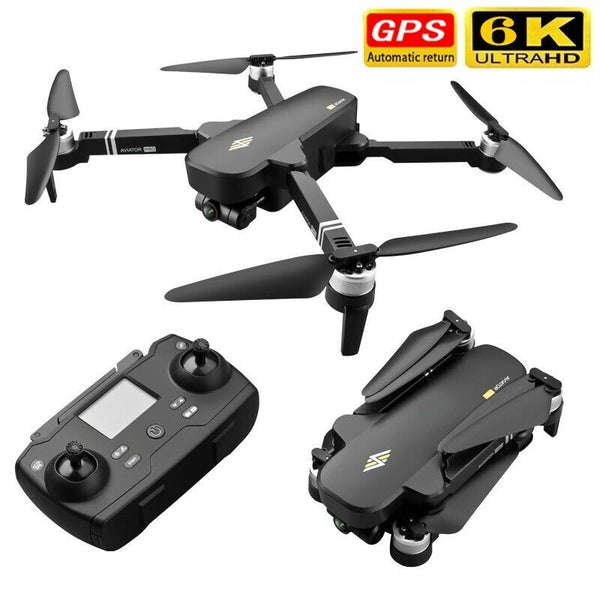 Pro Drone  (6K Pixel Camera, 2-Axis mechanical pan tilt)