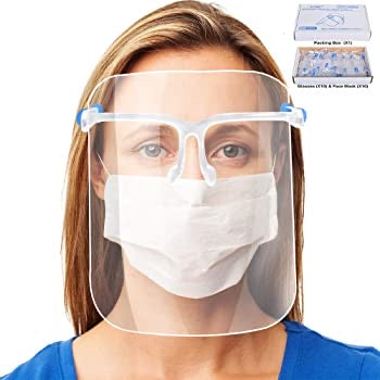 COVID-19 Faceshield - Face coverings (can be used for cooking)