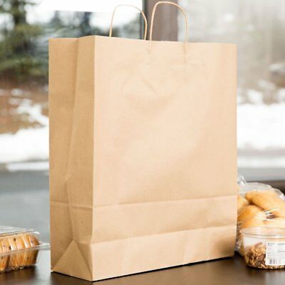 Natural Kraft Paper Shopper Bag (8 x 4.5 x 10 )