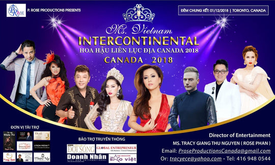 Ms. Vietnam intercontinental Canada 2018 ( Registration )