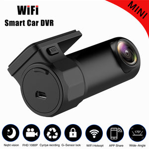 Mini WIFI Car DVR HD1080P Camera Digital Registrar Video Recorder DashCam Road Camcorder APP Monitor Night Vision Wireless DVR